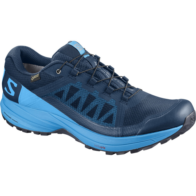 Salomon Trail Løbesko Herre Mørkeblå / Blå - XA ELEVATE GTX® (CLGVN-8134)